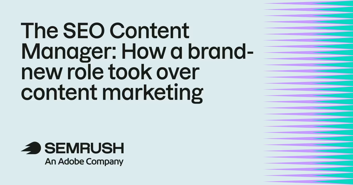 Biểu đồ và phân tích về sự phát triển của vai trò Content SEO Manager trong marketing nội dung