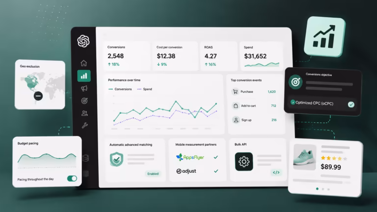 ChatGPT Ads adds conversion bidding, geo exclusions and bulk campaign tools