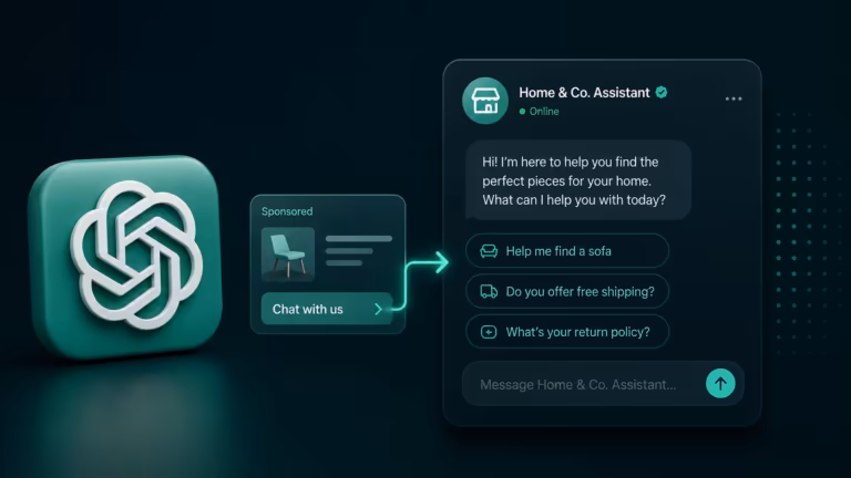 OpenAI appears to be building chatbot-native ads that launch AI agents