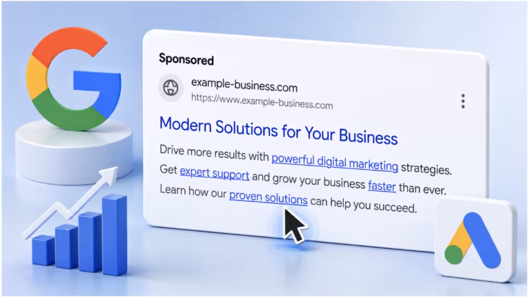 Google tests clickable hyperlinks in Search ad descriptions